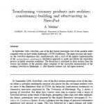 Transforming Visionary Products into Realities: Constituencies-Building and Observacting in the Case of NewsPad