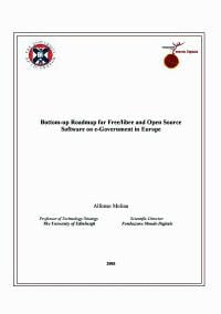 Bottom-Up Roadmap for Free/Libre and Open Source Software on e-Government in Europe