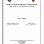 Hybridity in Social Innovation and Entrepreneurship.  State of the Art and Theoretical Challenge