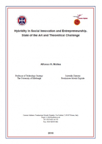 Hybridity in Social Innovation and Entrepreneurship. State of the Art and Theoretical Challenge