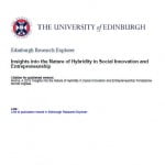Insights into the Nature of Hybridity in Social Innovation and Entrepreneurship