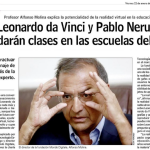 Leonardo Da Vinci y Pablo Neruda daràn clases en las escuelas del futuro