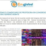 Polemico comentario de profesora en congreso del futuro generò debate