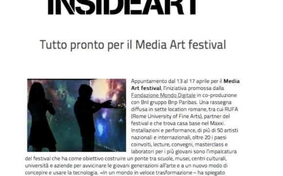 Tutto pronto per il Media Art Festival