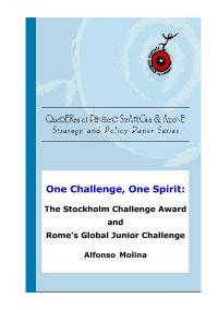One Challenge, One Spirit