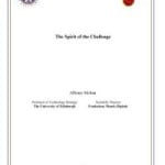 The Spirit of the Challenge