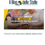 Nonni in Rete: educazione digitale degli anziani