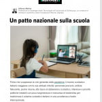 Un patto nazionale sulla scuola