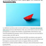 Tremila barche nei fiumi per le vittime di femminicidio
