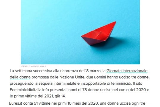 Tremila barche nei fiumi per le vittime di femminicidio