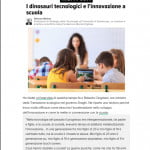 I dinosauri tecnologici e l’innovazione a scuola