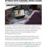Al futuro serve il passato, anche a scuola