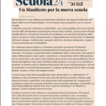 Un Manifesto per la nuova scuola